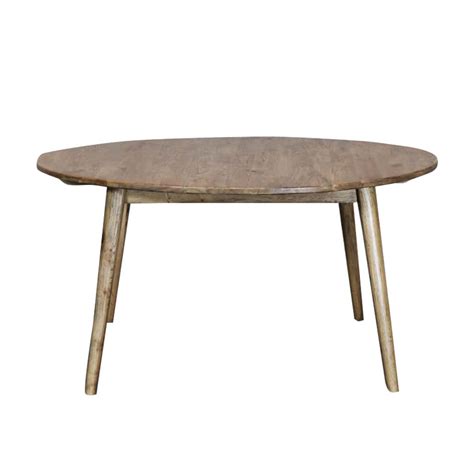 Recycled Solid Oak Round Dining Table 150 Lounge And Living