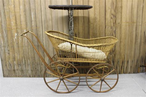 Victorian Wicker Baby Carriage Vintique Rental