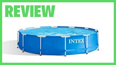 Intex 12x30 Metal Frame Pool Review 🎉 Youtube