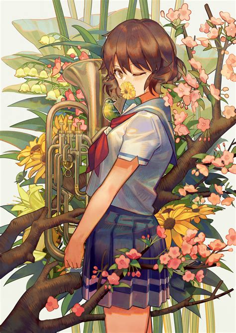 Oumae Kumiko Hibike Euphonium Drawn By Norizc Danbooru