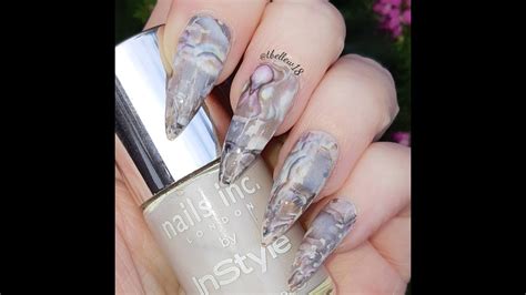 Marble Nail Foil From Charlies Nail Art Youtube