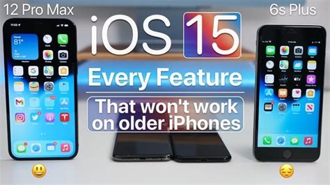 These Ios 15 Features Dont Work On Older Iphones Geeky Gadgets