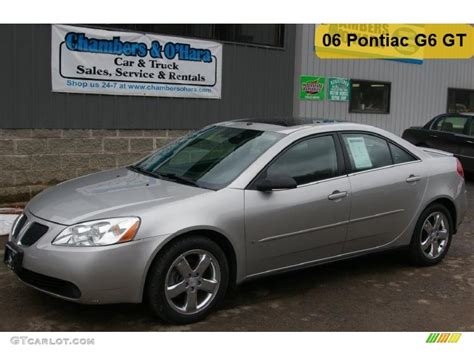 2006 Liquid Silver Metallic Pontiac G6 Gt Sedan 46776549 Photo 12