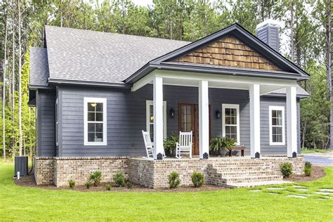Plan 86339hh Storybook Bungalow With Large Front And Back Porches
