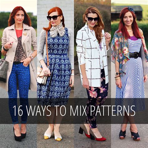 16 ways to wear mixed patterns pattern mixing masterclass not dressed as lamb