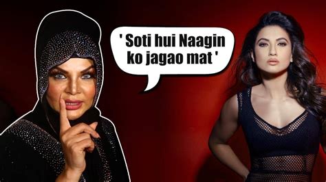 rakhi sawant slams gauahar khan with an epic comeback video goes viral [watch video]