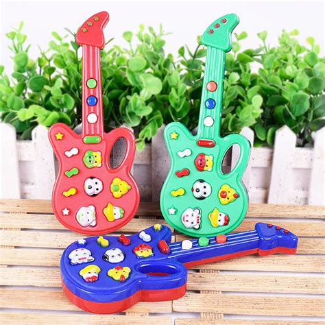 Guitarra Eletrônica De Brinquedo Brinquedo Musical Infantil Para