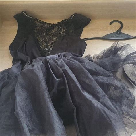 ann summers women s black fancy dress depop