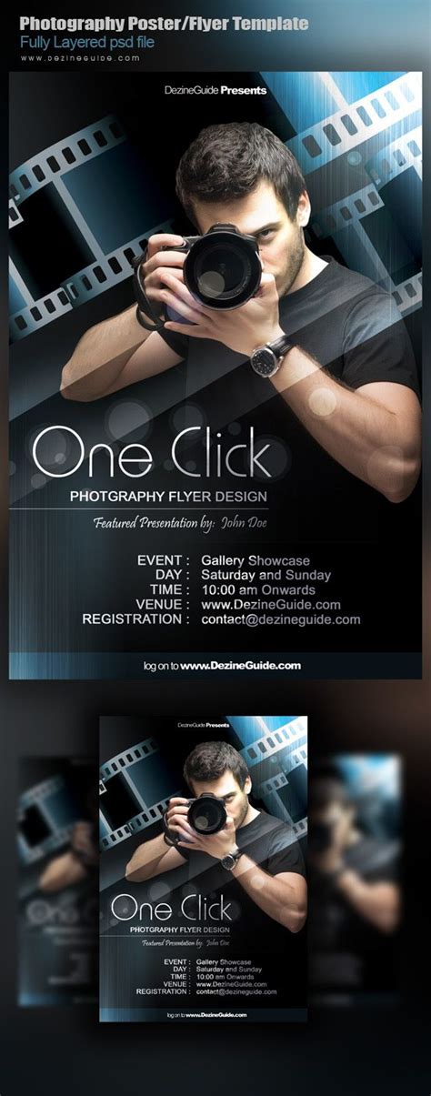 Free Photography Flyer Templates For Photoshop Cc Republicgulu