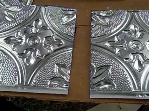 How to install faux tin ceiling tiles step by step by ron hazelton. Secrets of Tin Ceiling Tile Installation - YouTube