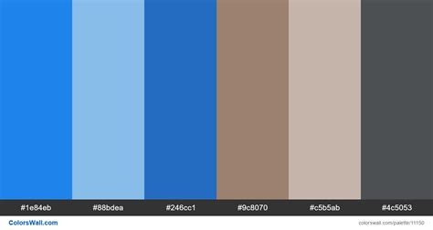Design Trello Blue Web Palette Colorswall