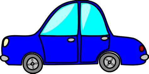 Cartoon Blue Car Clip Art At Vector Clip Art