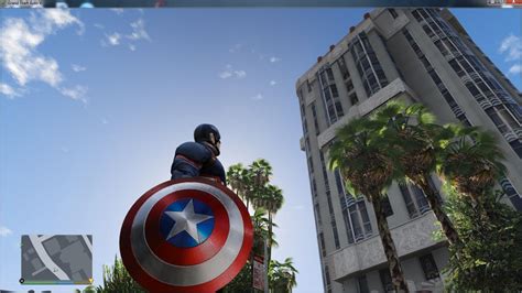 Marvel Captain America Shield 4k Gta5