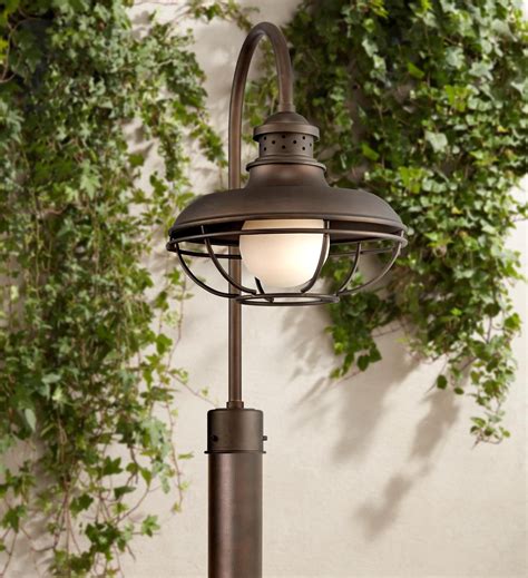Outdoor Lamp Post Light Mountain Vacation Home