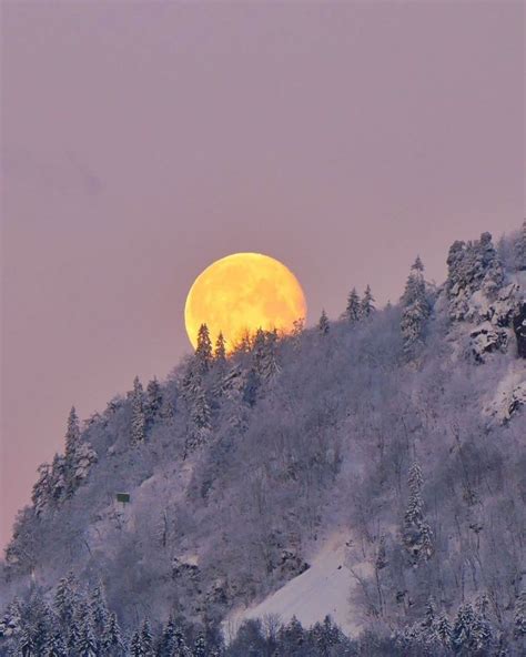 Norway 🇳🇴 On Instagram “winter Moon In Asker ️🇳🇴 Have A Great Evening