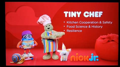 New Nick Jr The Tiny Chef Show Curriculum Board Youtube