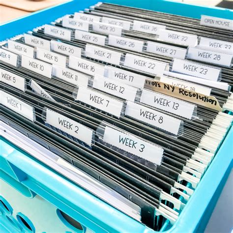 The Easiest Way To Organize Classroom Files True Life I M A Teacher
