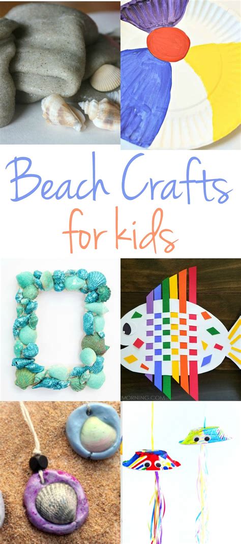 20 Best Beach Themed Crafts For Kids Natural Beach Living Beach