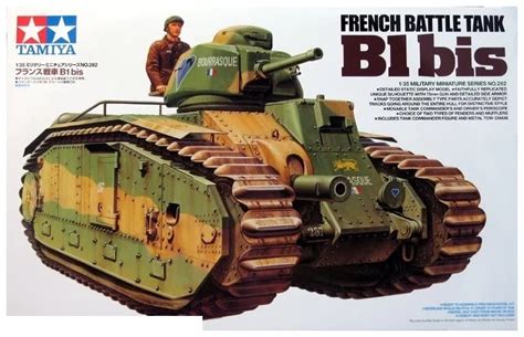 35282 Tamiya Французский танк B1 Bis с 75 мм пушкой 135 купить в Platcdarm