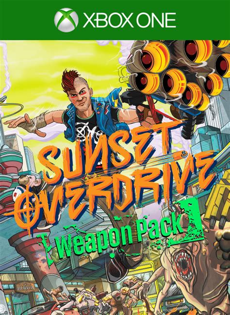 Sunset Overdrive Weapon Pack 2014 Xbox One Box Cover Art Mobygames