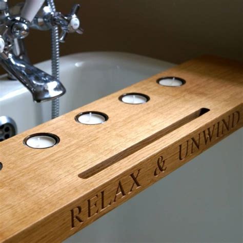 Wooden Bath Tray By Traditional Wooden Ts