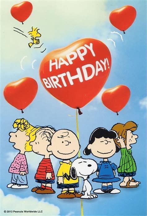 Pin By Angelika60 On Happiness ️ Snoopy And Peanuts Happy Birthday