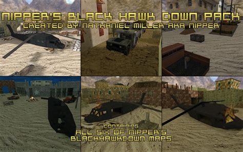 Nippers Black Hawk Down Pack Counter Strike 16 Mods
