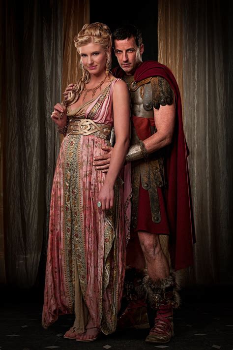 Spartacus Lithyia And Gaius Glaber Spartacus Roman Costume Spartacus Tv