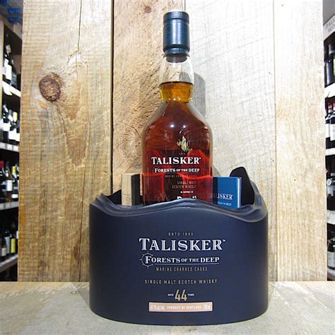 Talisker Forests Of The Deep 44 Year Old Single Malt Scotch Whiskey 750ml Oak And Barrel