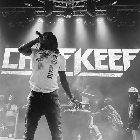 Chief Keef Rapper Black And White Poster Uncle Poster