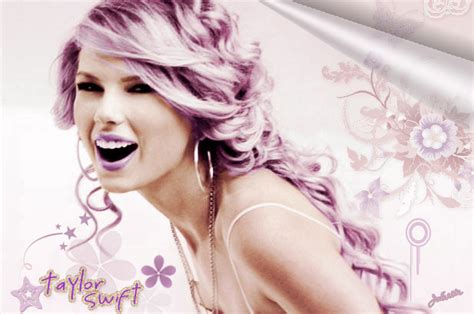 Taylor Swift Purple Hair By Julietawild07 On Deviantart