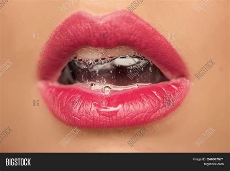 Female Lips Close Image Photo Free Trial Bigstock