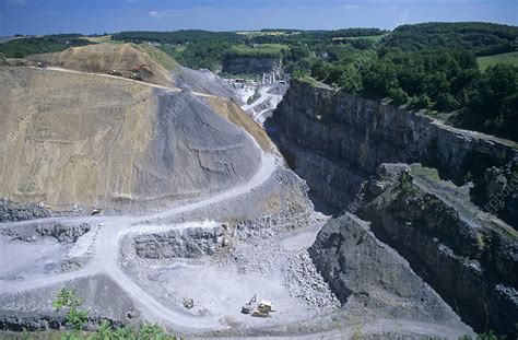 Limestone Quarry Stock Image T8500128 Science Photo Library