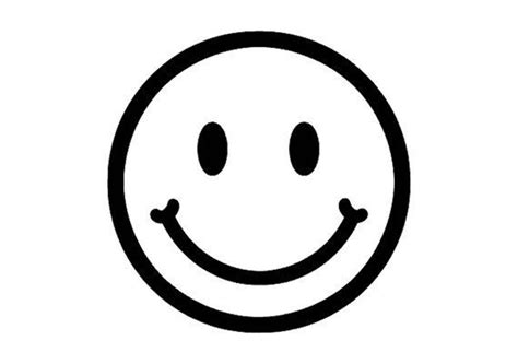 Smiley Face Vinyl Decal Tumbler Decal Smiley Face Sticker Happy Face