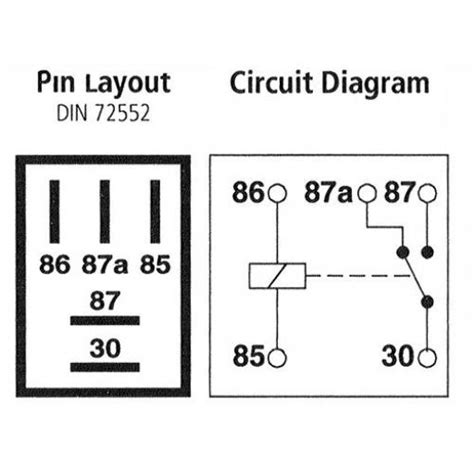 5 Pin Relay Diagram Wiring Diagram