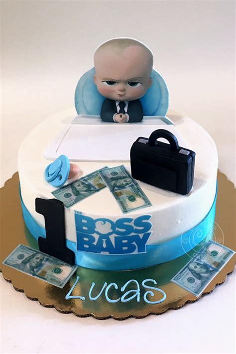 The most common baby in bathtub cake material is plastic. Boss Baby Cake in 2020 | Baby birthday cakes, Kids cake ...