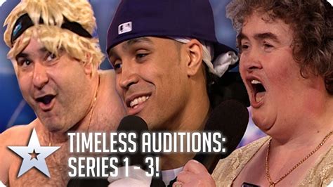 Bgt S Timeless Auditions Series 1 3 Britain S Got Talent Youtube