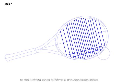How To Draw A Tennis Racquet And Ball Learn How To Draw Tennis Racket