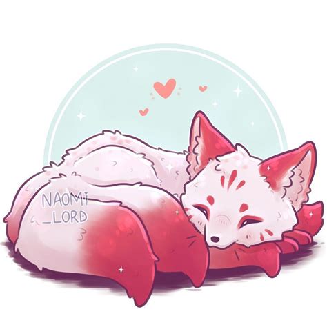 Naomi Lord On Instagram 🦊 A Sleepy Kitsune Based On The Lil Fox I