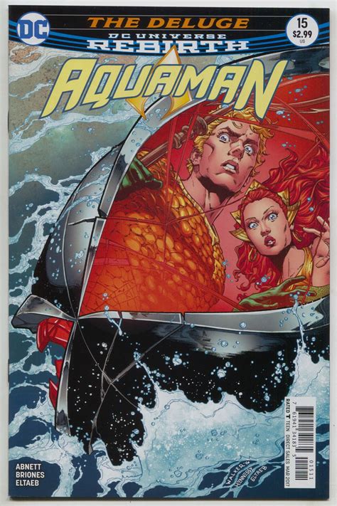 Aquaman 15 A 6th Series Dc 2016 Nm Brad Walker Golden Apple Comics