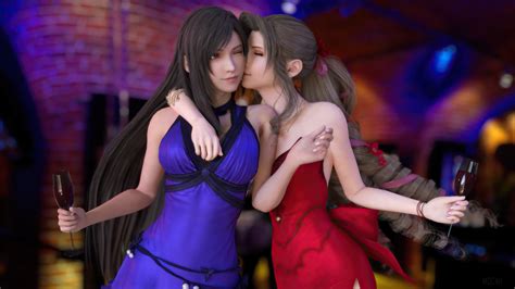 Aerith Gainsborough Braids Video Games Women Final Fantasy Vii Remake Final Fantasy Hd