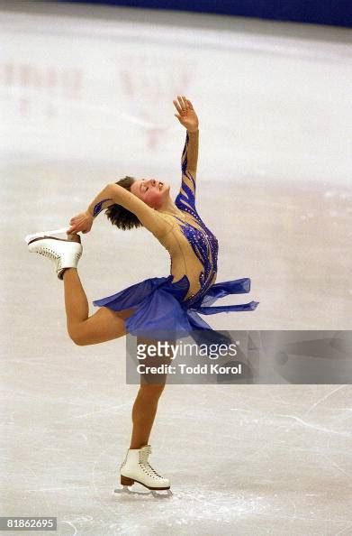 World Championships Rus Irina Slutskaya In Action During Short News