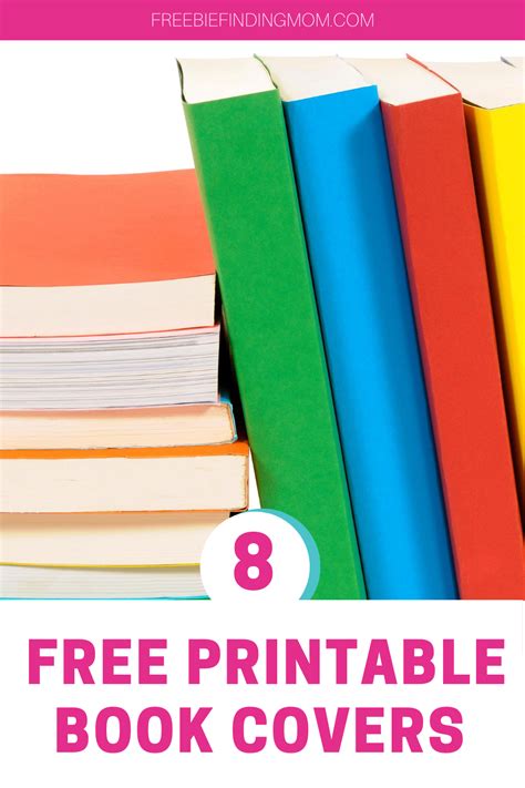 Printable Book Covers 8 Free Options Freebie Finding Mom Paper