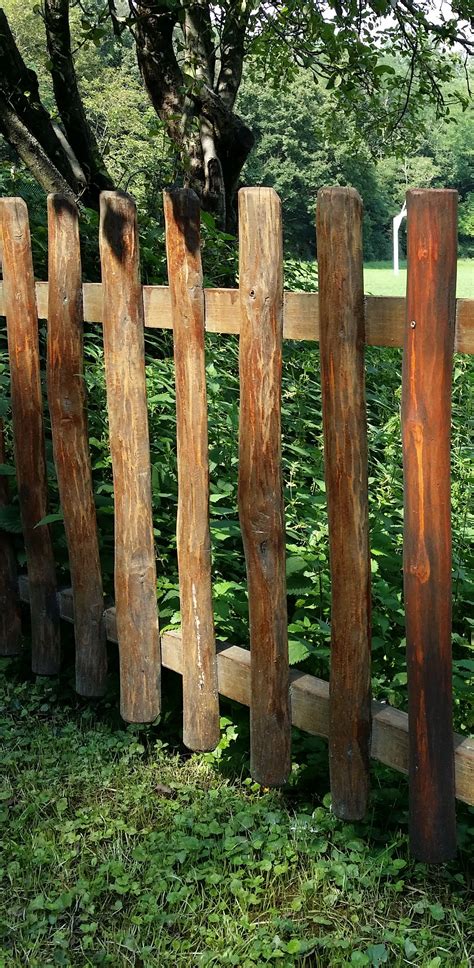 Famous Rustic Log Fence Ideas References