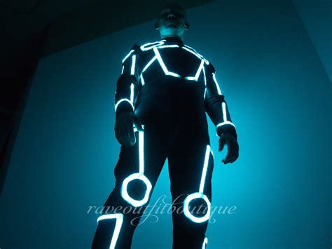 Full Color Led Light Up Tron Suit Tron Legacy Costume Tron Etsy