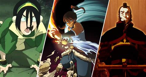The 15 Most Powerful And 10 Weakest Benders In Avatar