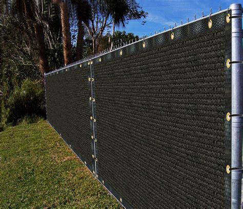 Buy Ifenceview 5x3 To 5x50 Black Shade Cloth Fabric Fence Privacy
