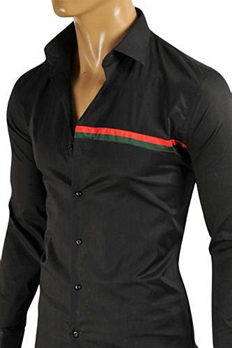 Mens Designer Clothes Gucci Mens Button Down Dress Shirt 333