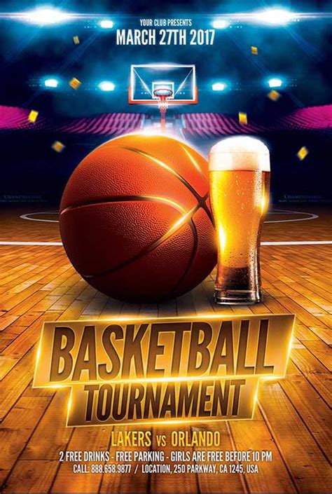 basketball tournament flyer template download flyer ffflyer