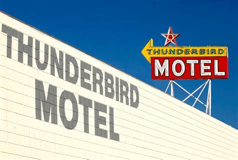 Thunderbird Motel In Bishop Ca Etsy
